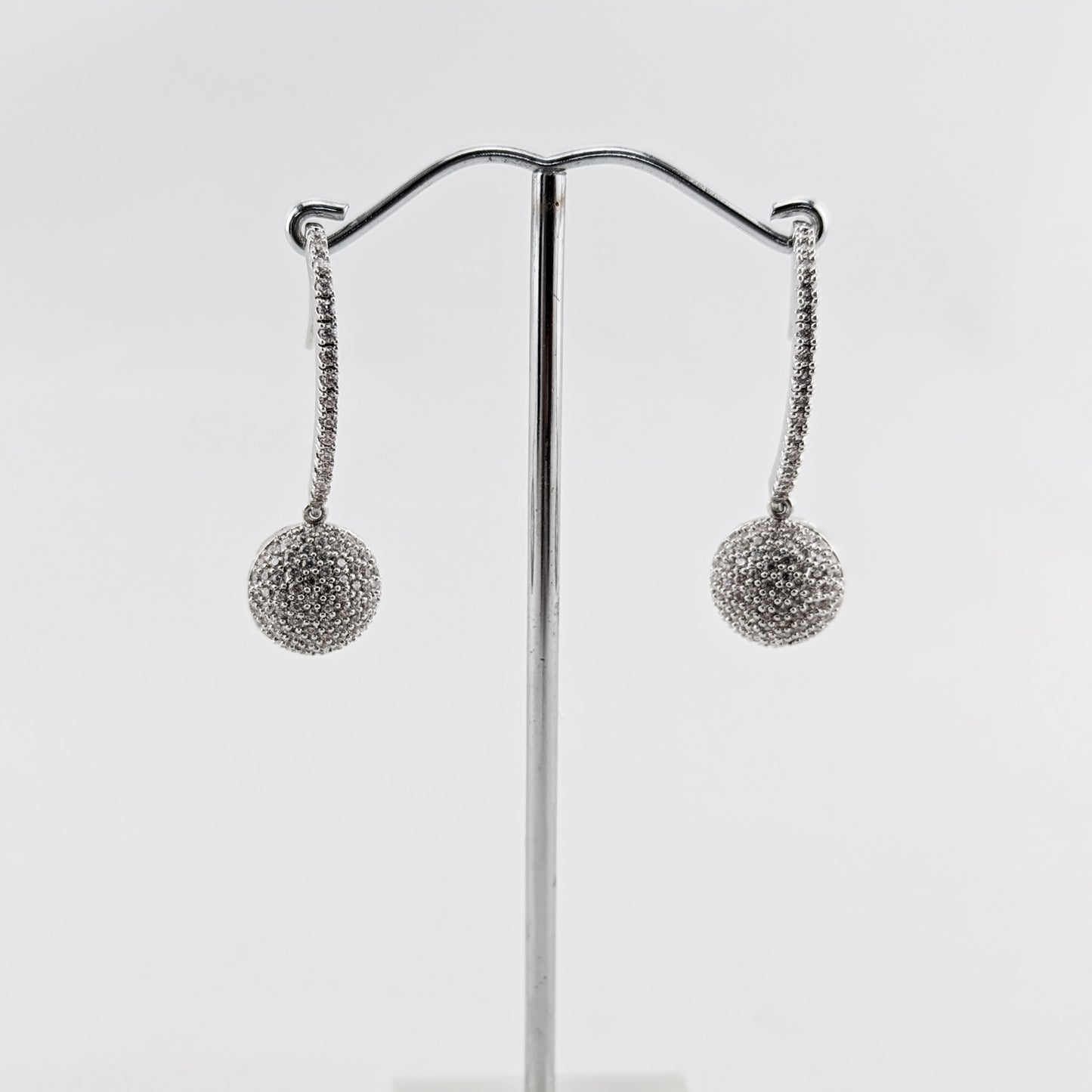 Jayda Crystal Ball Drop Earrings