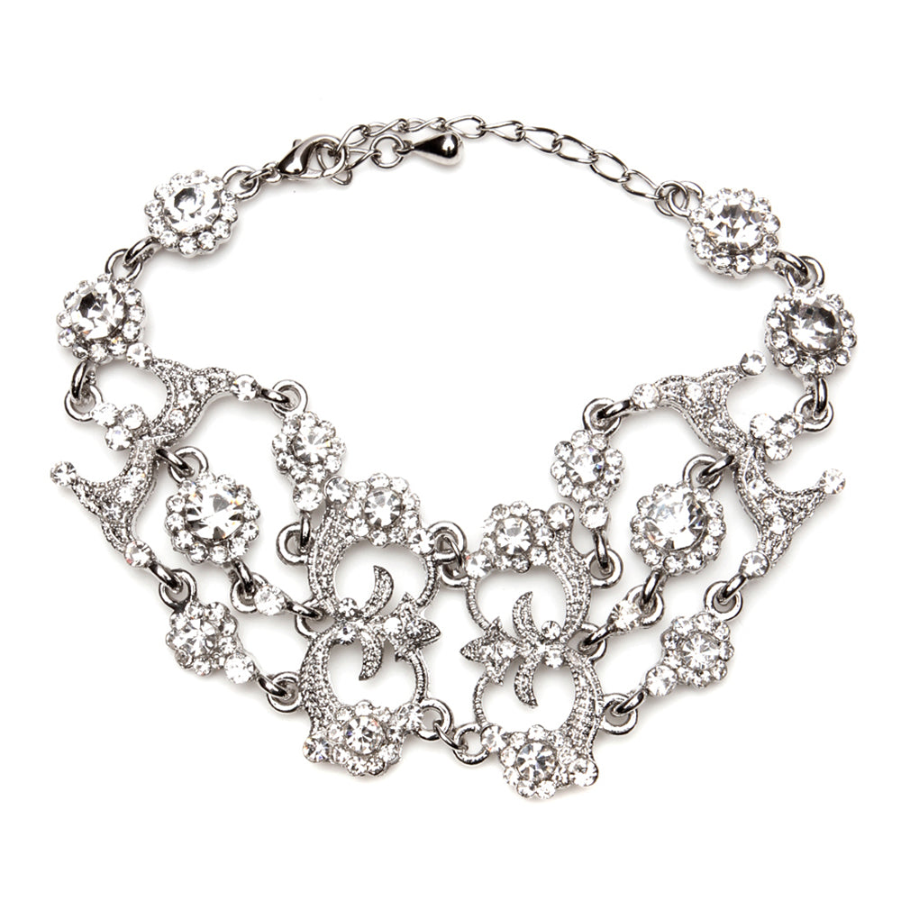 Sophia Elegant Crystal Bracelet - Bella Krystal