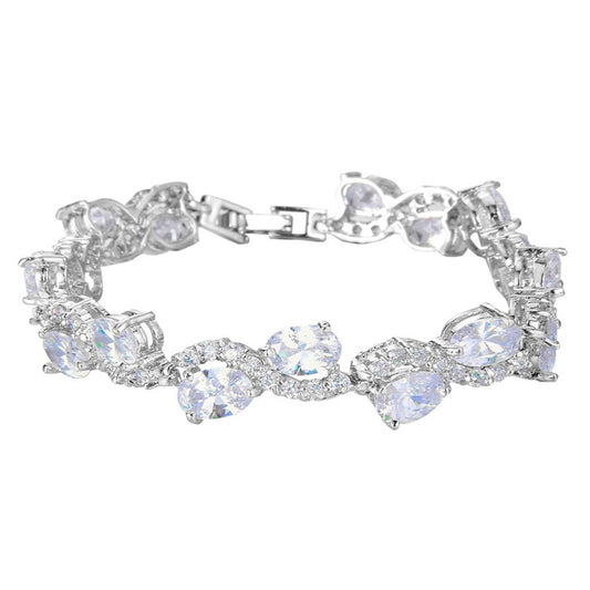 Jazmine Crystal Elegant Bracelet - Bella Krystal