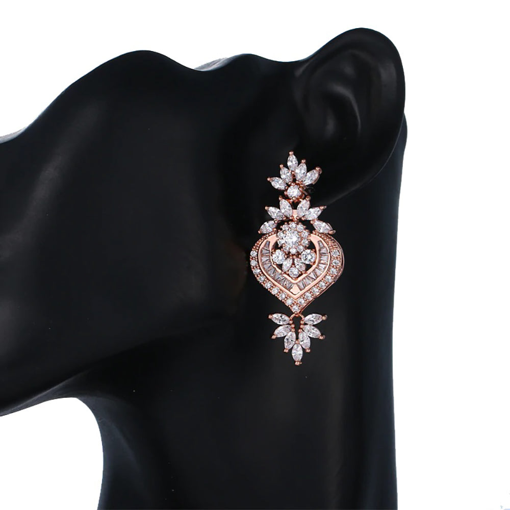 Rani Luxe Crystal Drop Earrings