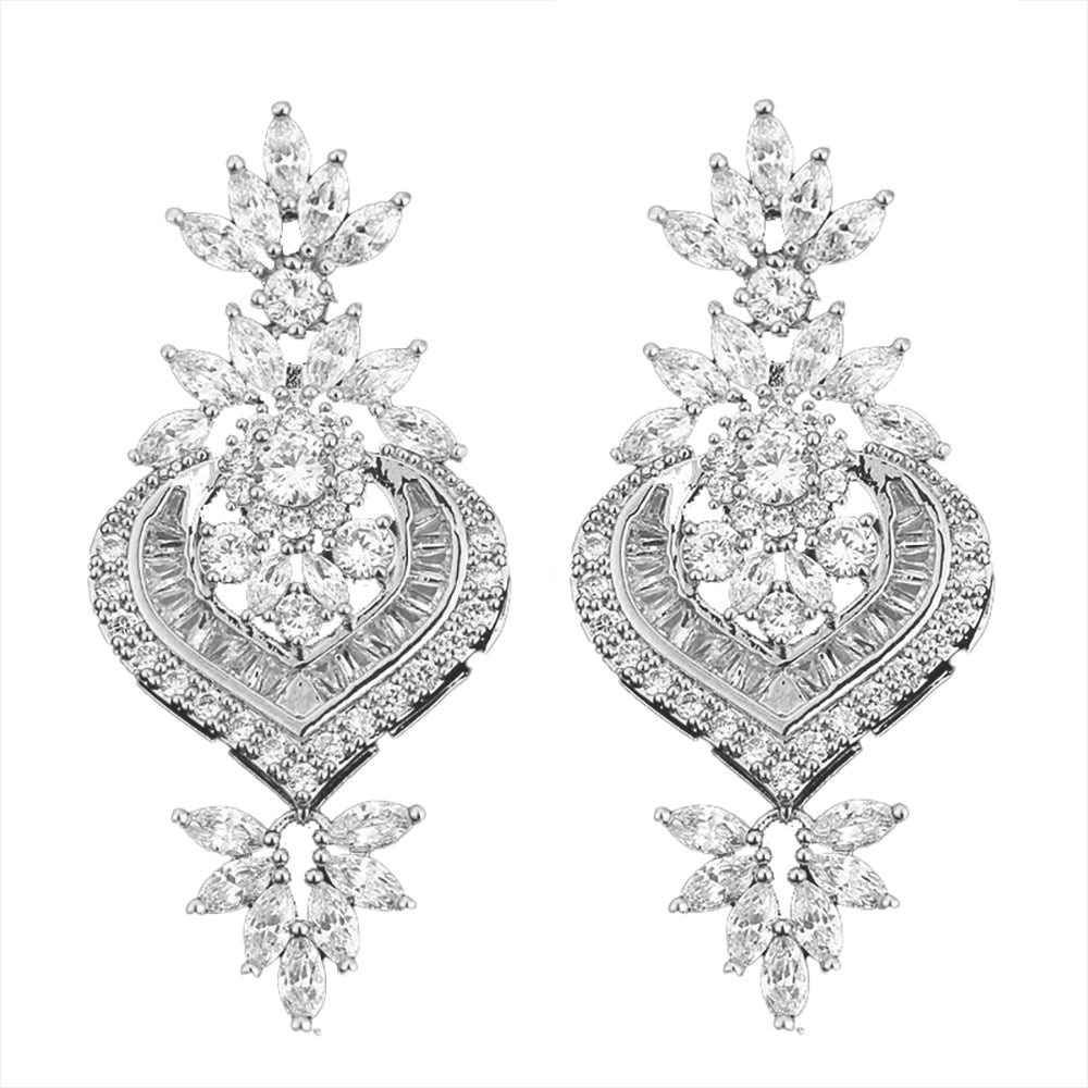 Rani Luxe Crystal Drop Earrings