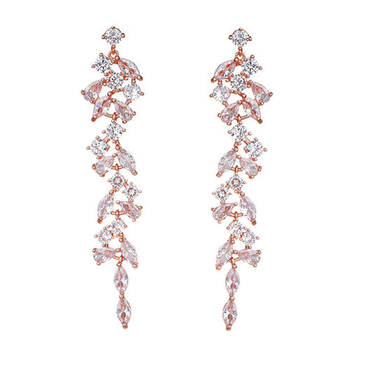 Cosima Crystal Drop Earrings