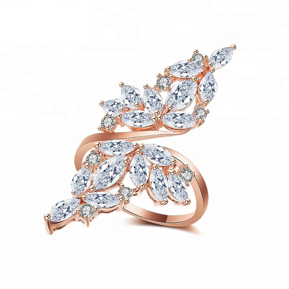Yuna Adjustable Crystal Ring