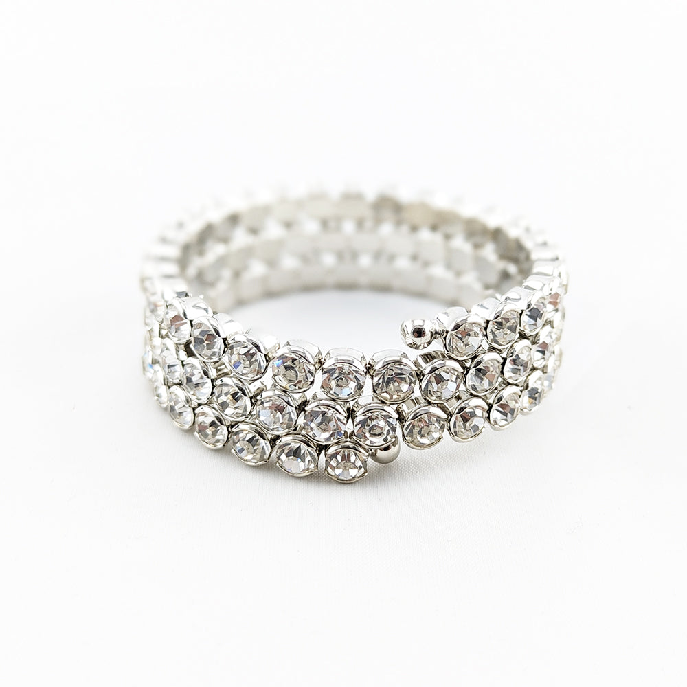 Misha Crystal Wrap Bangle