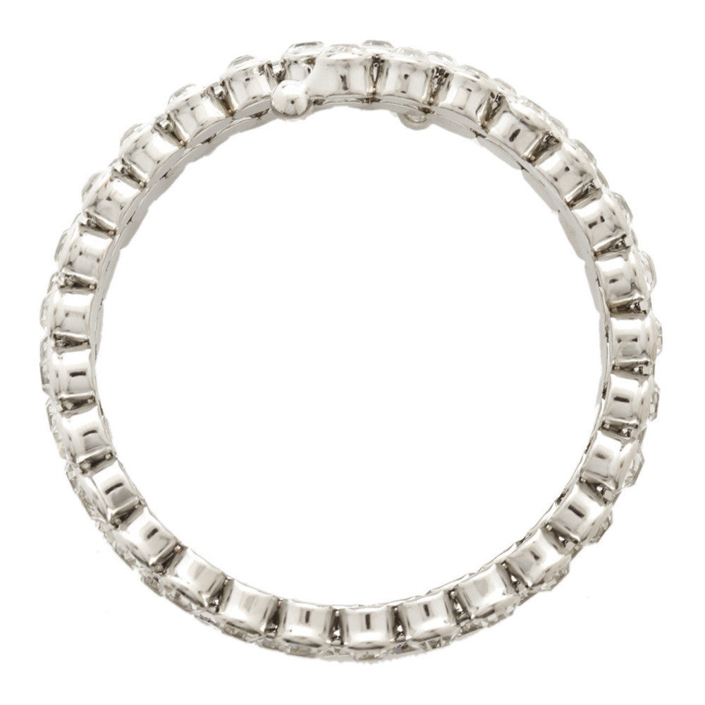 Misha Crystal Wrap Bangle