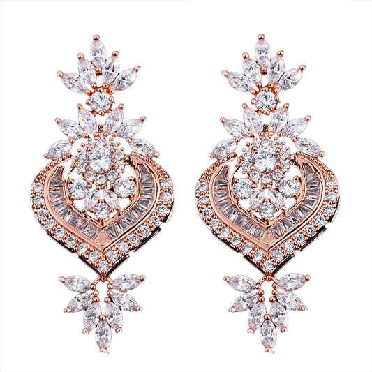 Rani Luxe Crystal Drop Earrings