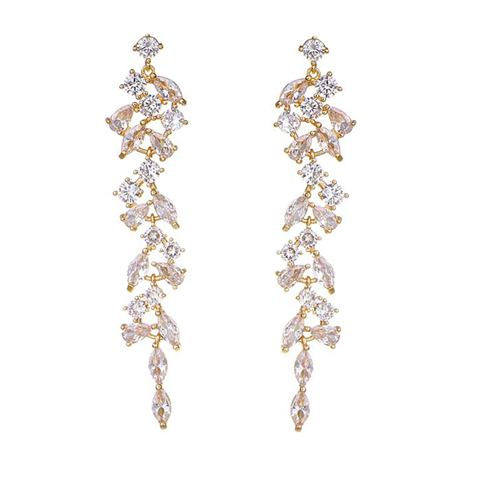 Cosima Crystal Drop Earrings