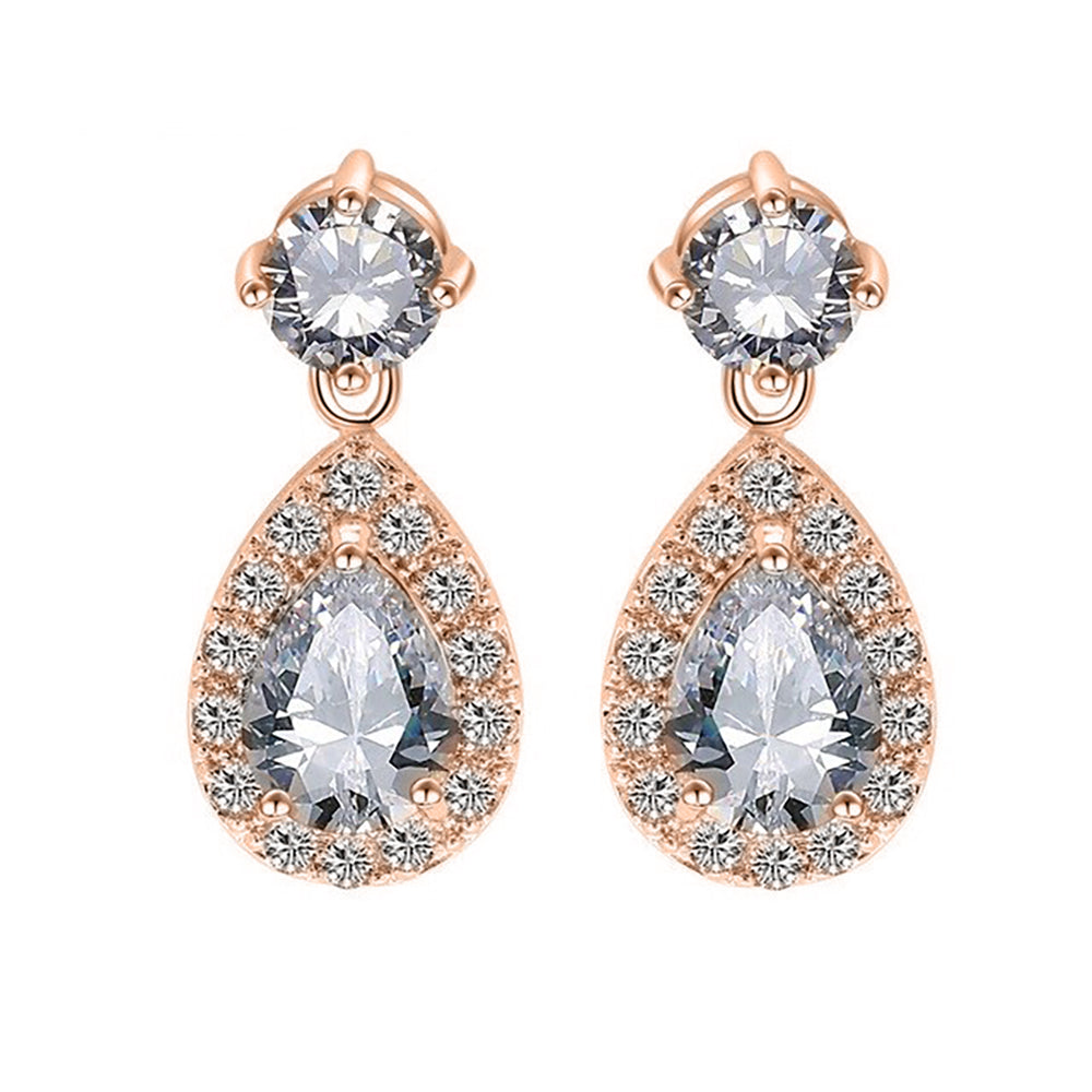 Daphne Crystal Drop Earrings